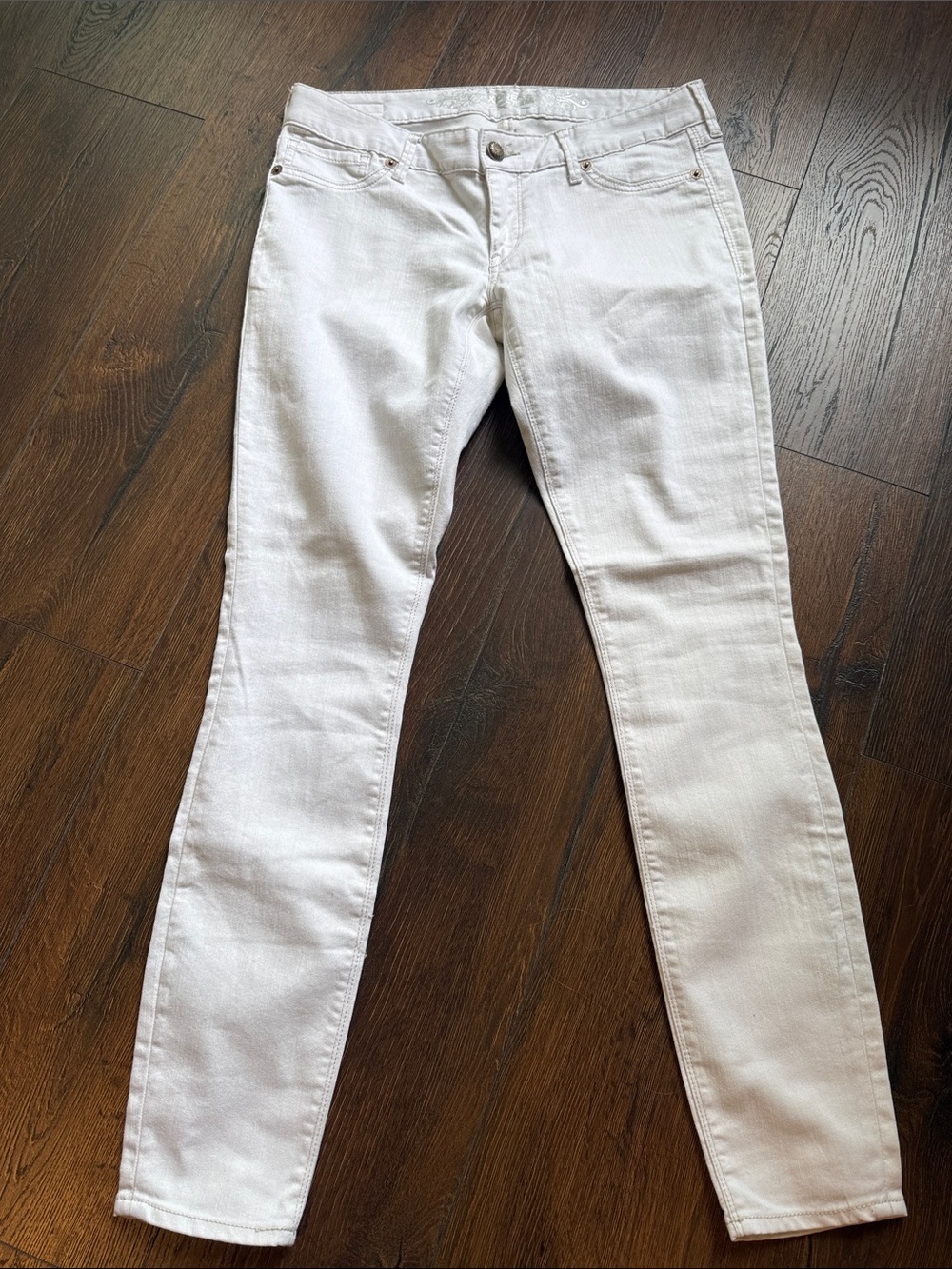 Express White Skinny Jean Leggings 10